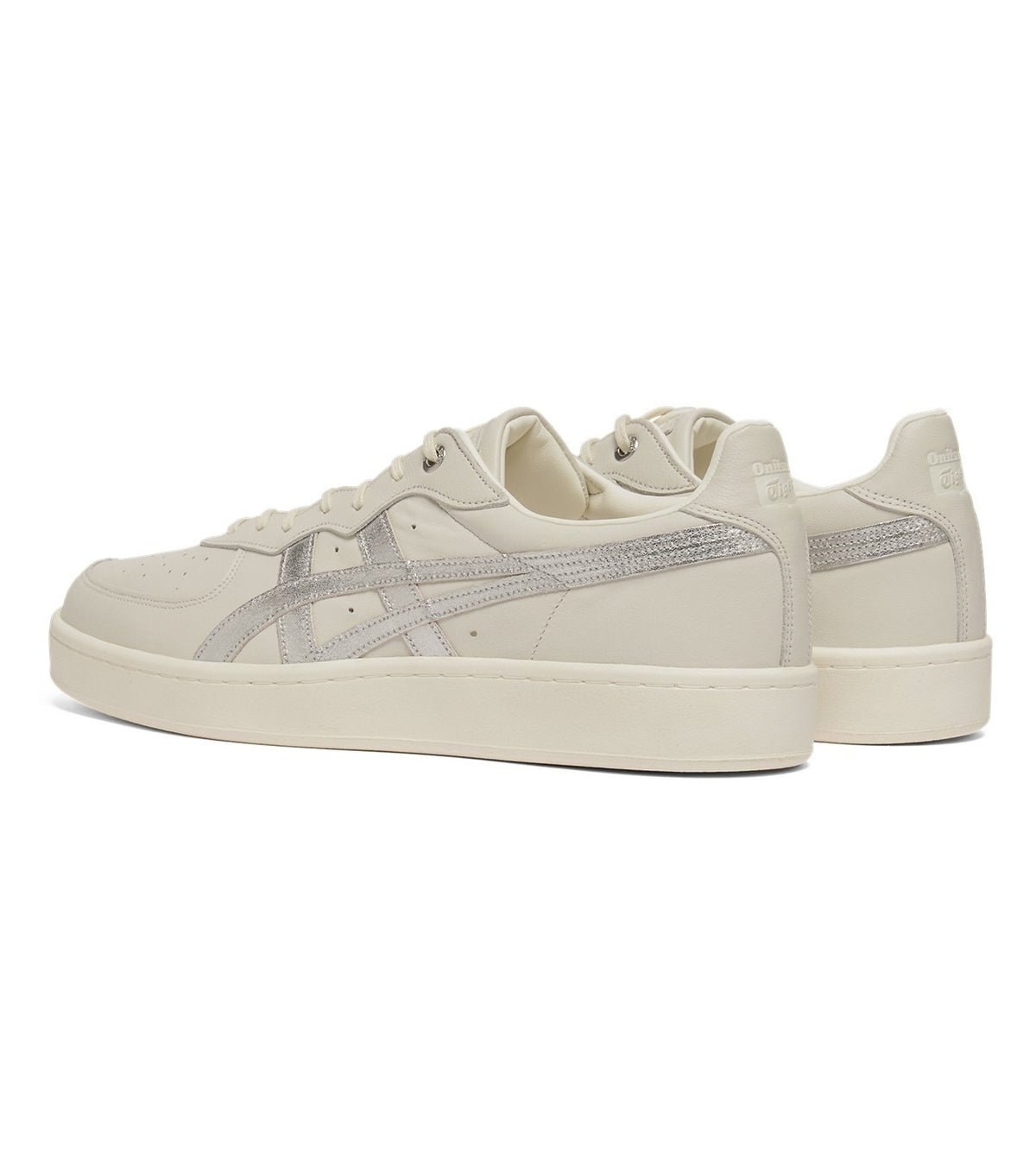 1183C630-100 Onitsuka Tiger GSM SD "CREAM/PURE SILVER"