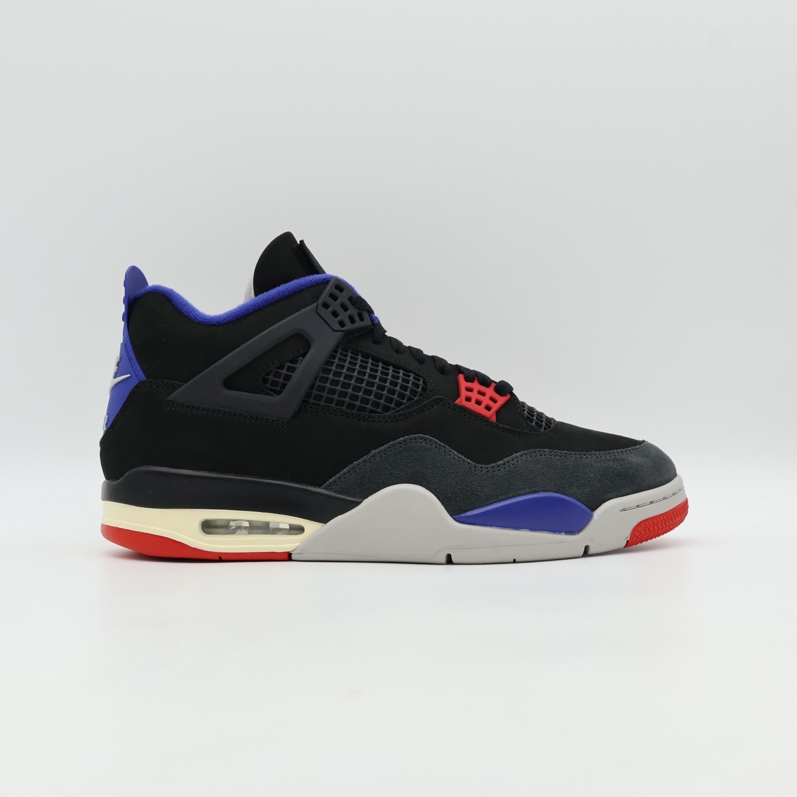 FV5029-003 Nike Air Jordan 4 Rare Air White Lettering Black Fire Red (Men's)