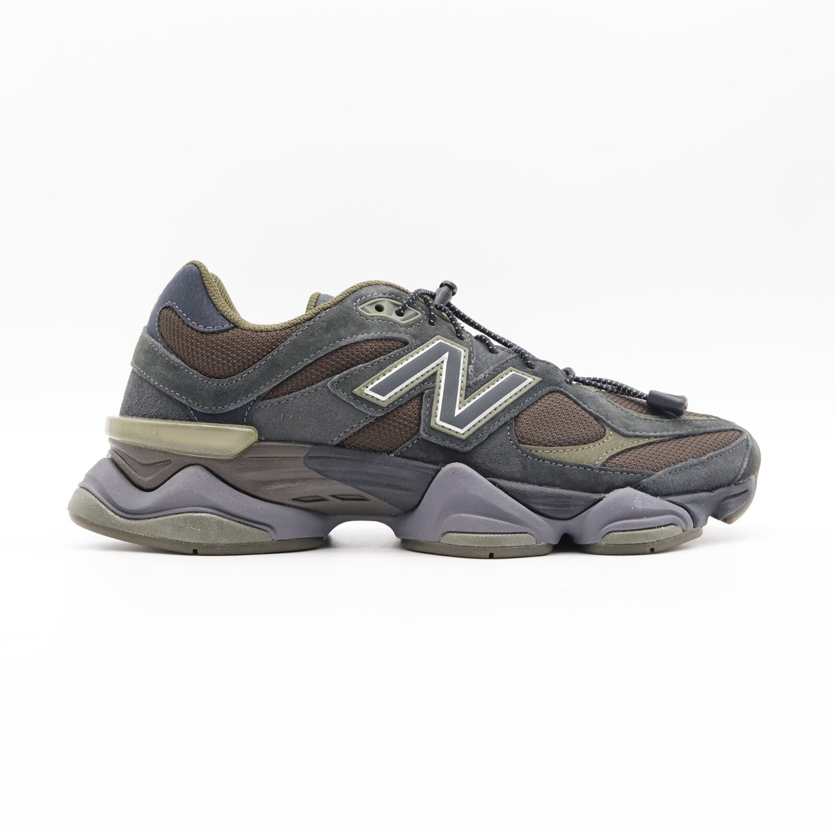 U9060PH New Balance 9060 Blacktop Dark Moss Brown Khakis Green Grey (Men's)