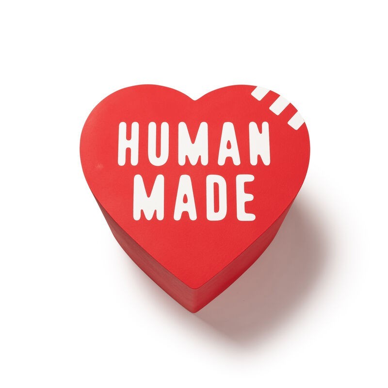 HUMAN MADE Heart Urethane Stool Red