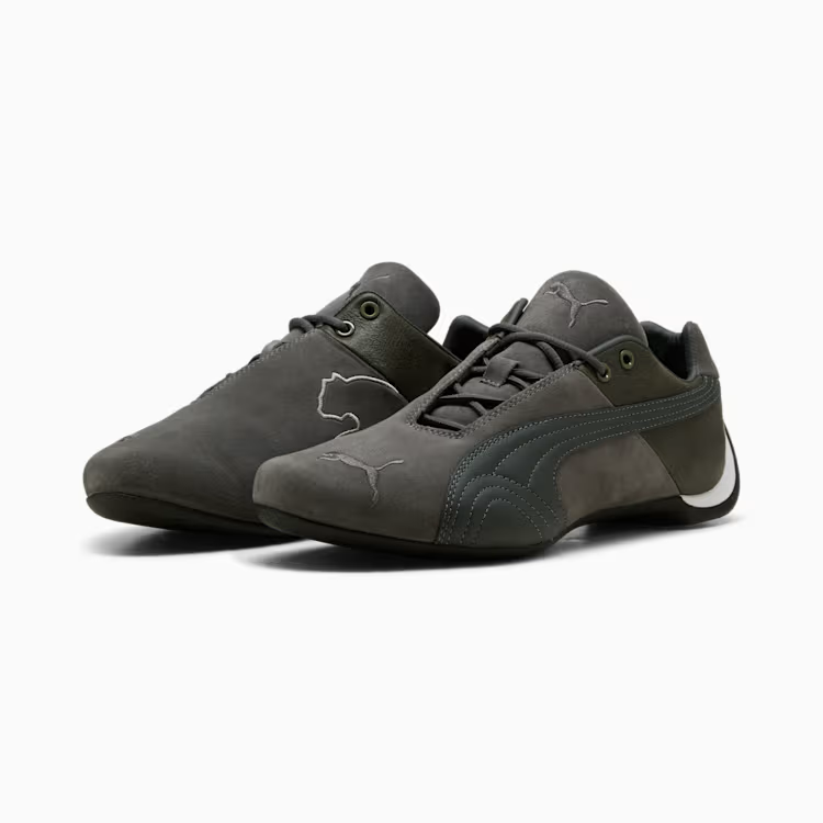 405285-04 Puma Future Cat Shadow Gray Loden Green (Men's)