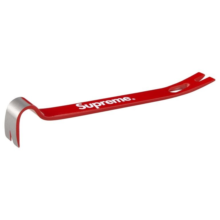 Supreme x Hultafors Tools Mini Pry Bar Red