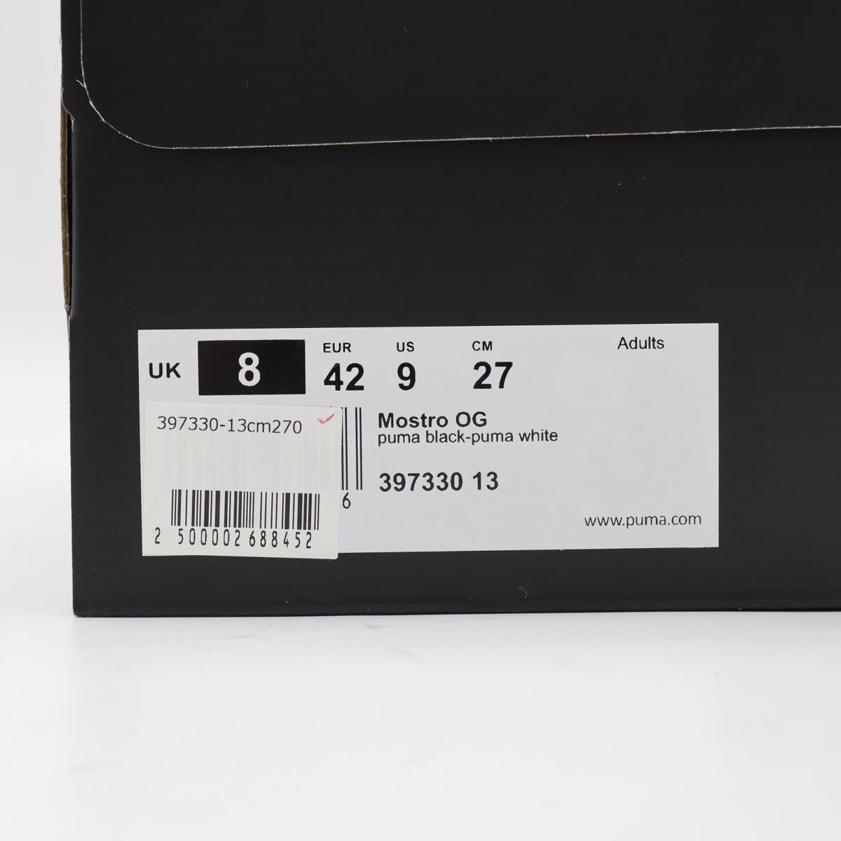 397330-13 Puma Mostro OG Black White (Men's)