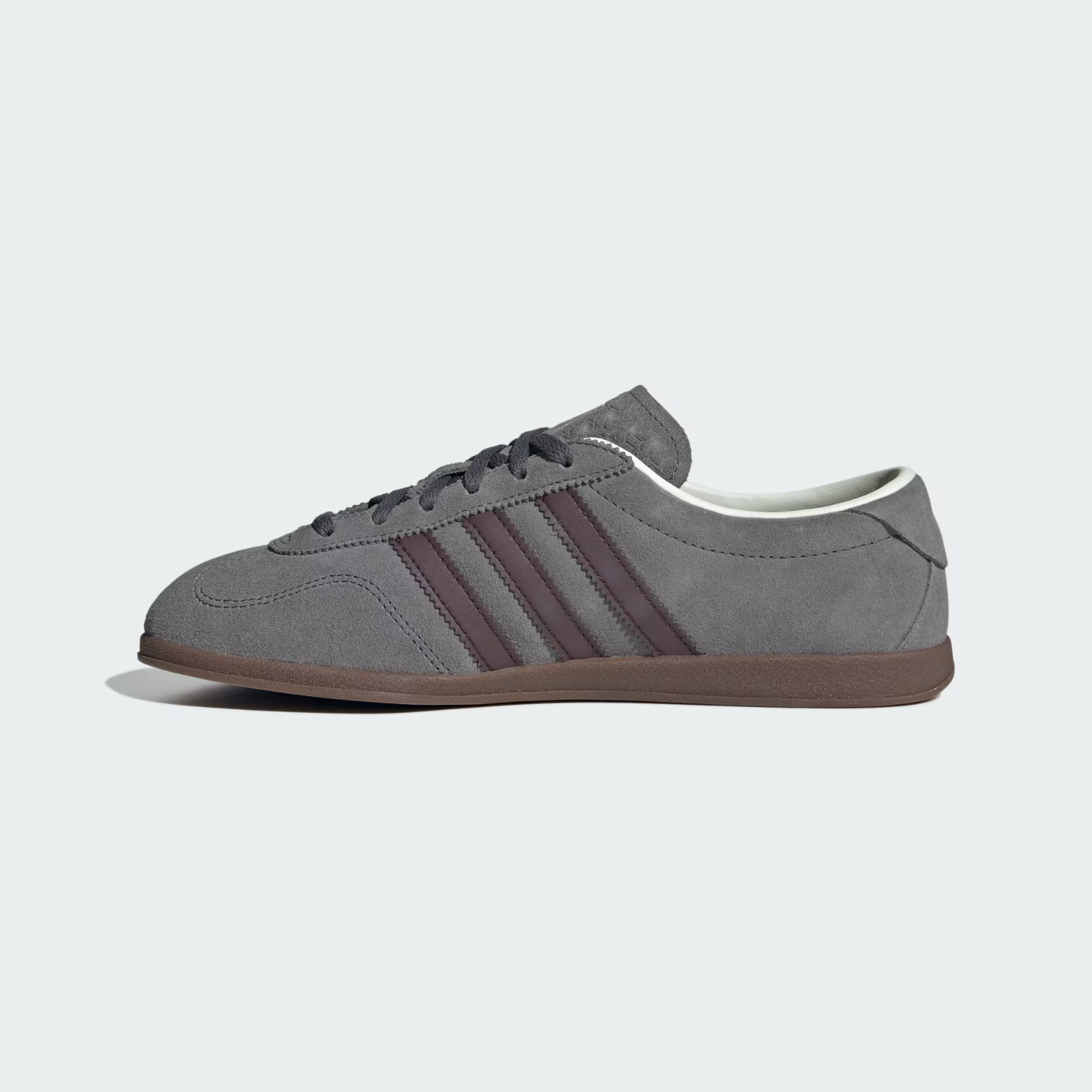 KI0016 adidas Gazelle Lo Pro Grey Five Night Red (emmi Exclusive) (Women's)