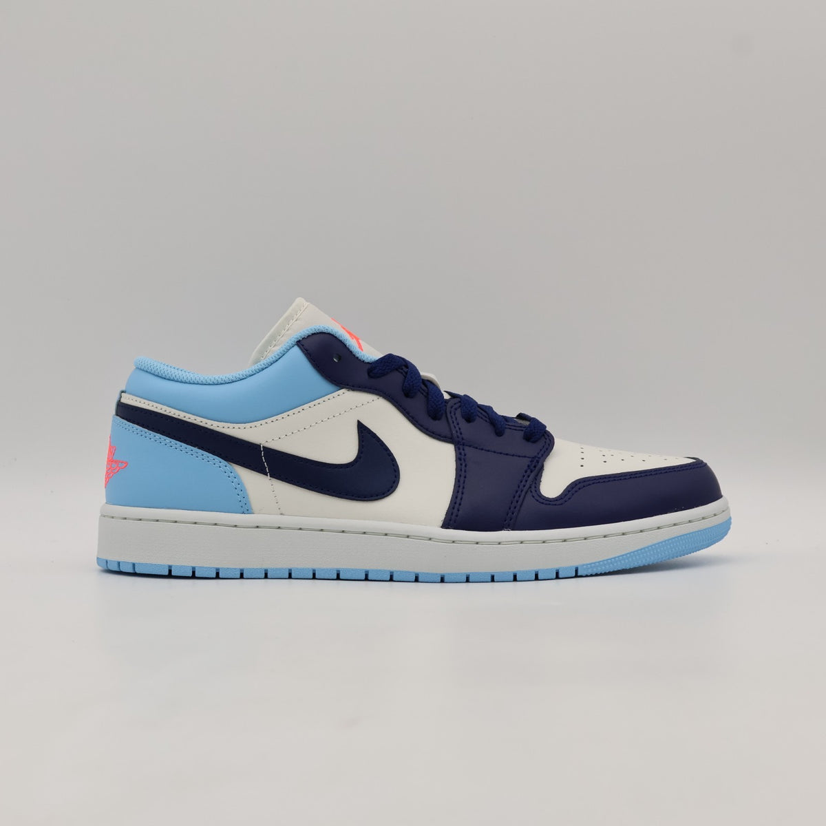 553558-149 Nike Air Jordan 1 Low Blue Chill (Men's)