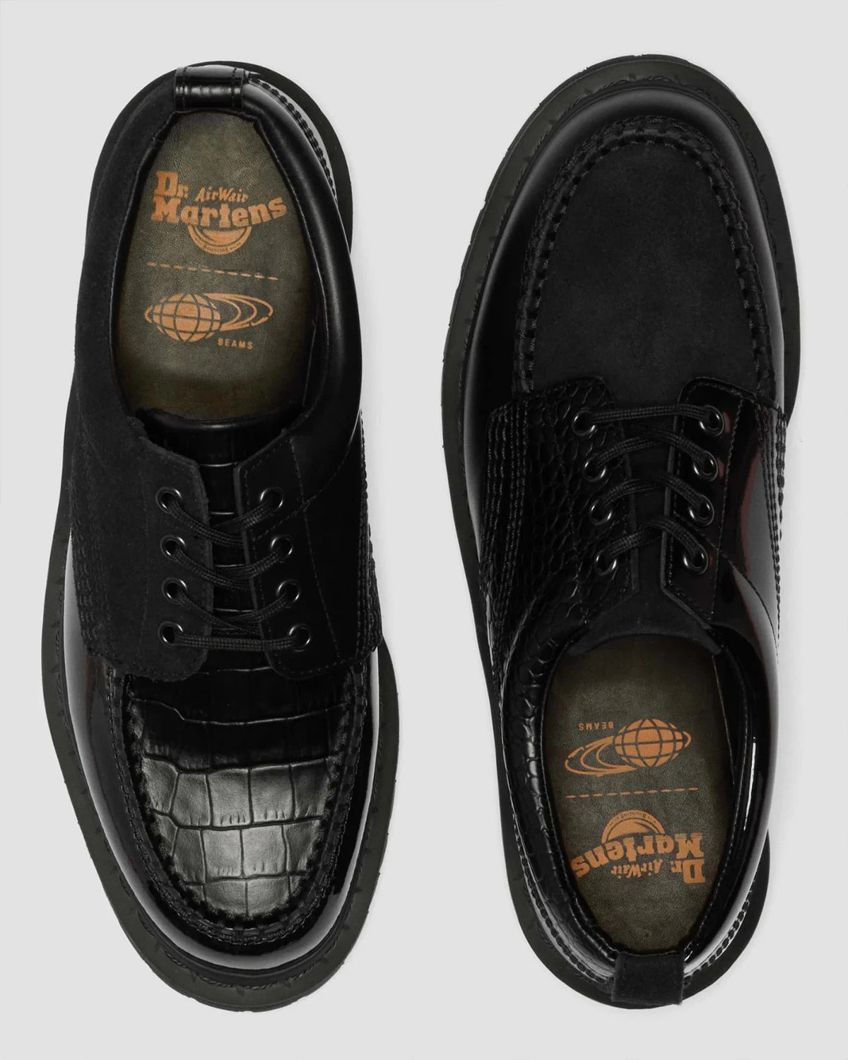 43026001 BEAMS Dr.Martens Lowell Black (Men's)