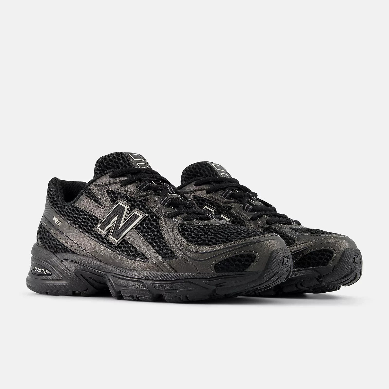U740BR2 New Balance 740 Black Bisque Black Metallic (Men's)
