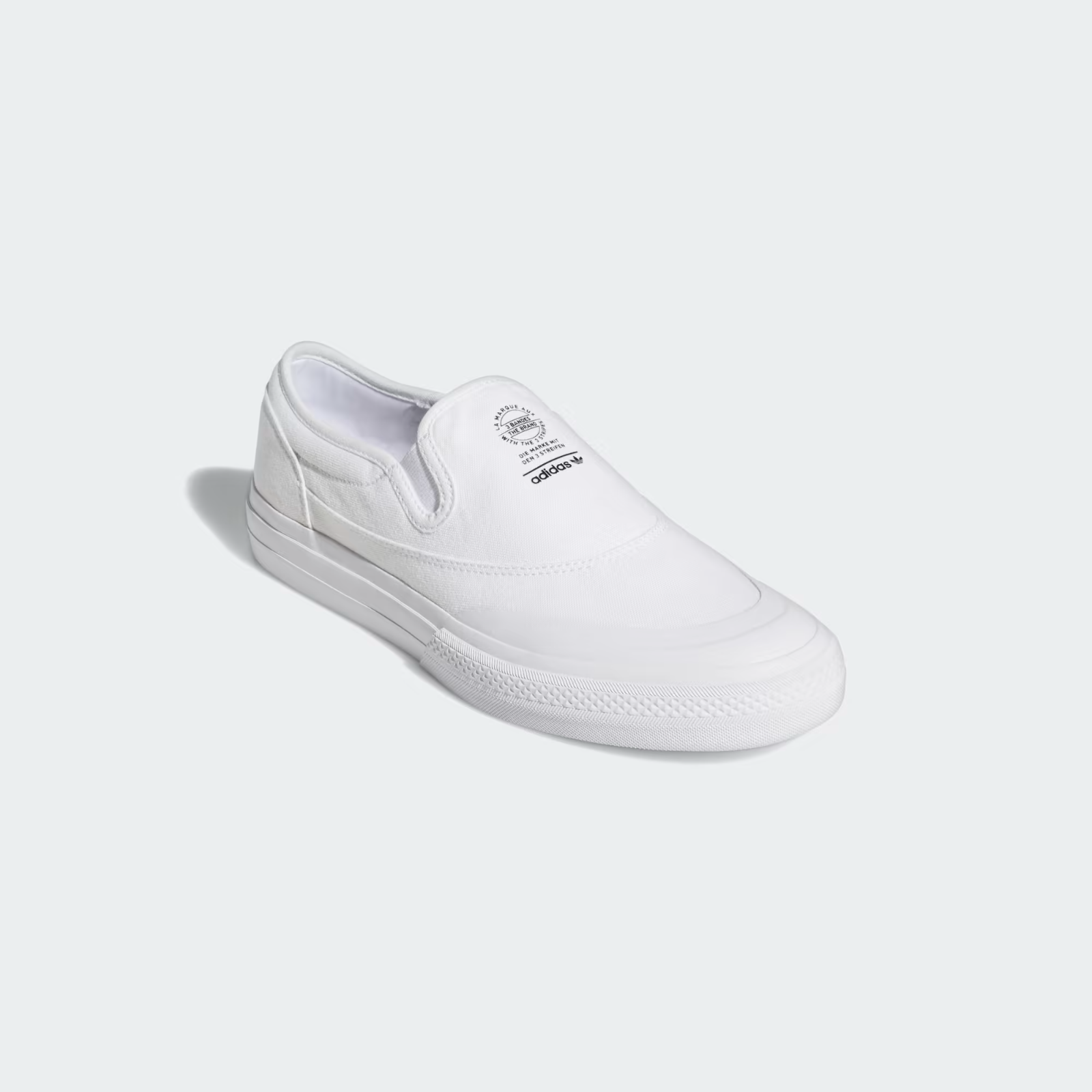 S23725 adidas Nizza RF Slip "Cloud White/Core Black" (Men's)