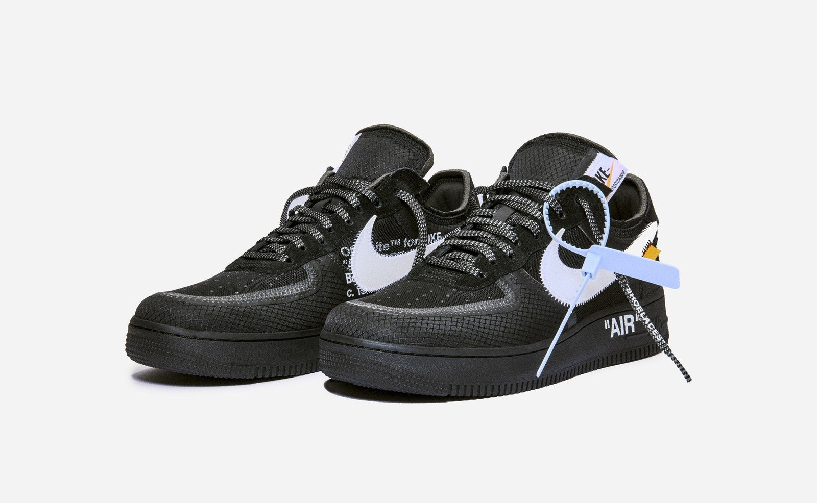 AO4606-001 Off-White Ã Nike Air Force 1 Low Black (Men's)