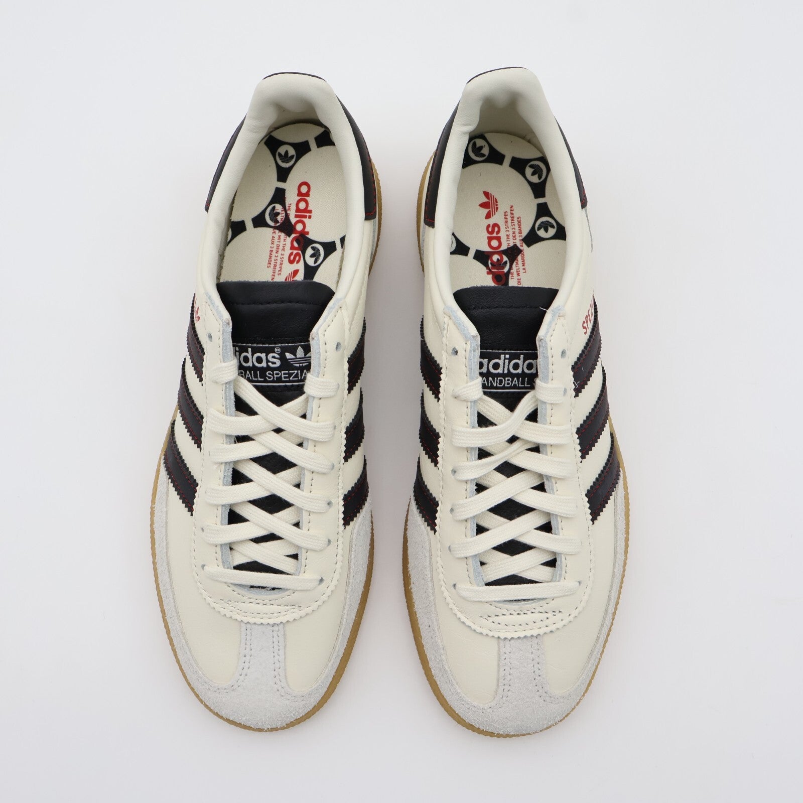 JH6398 adidas Originals Handball Spezial Off White Core Black Gum (Men's)