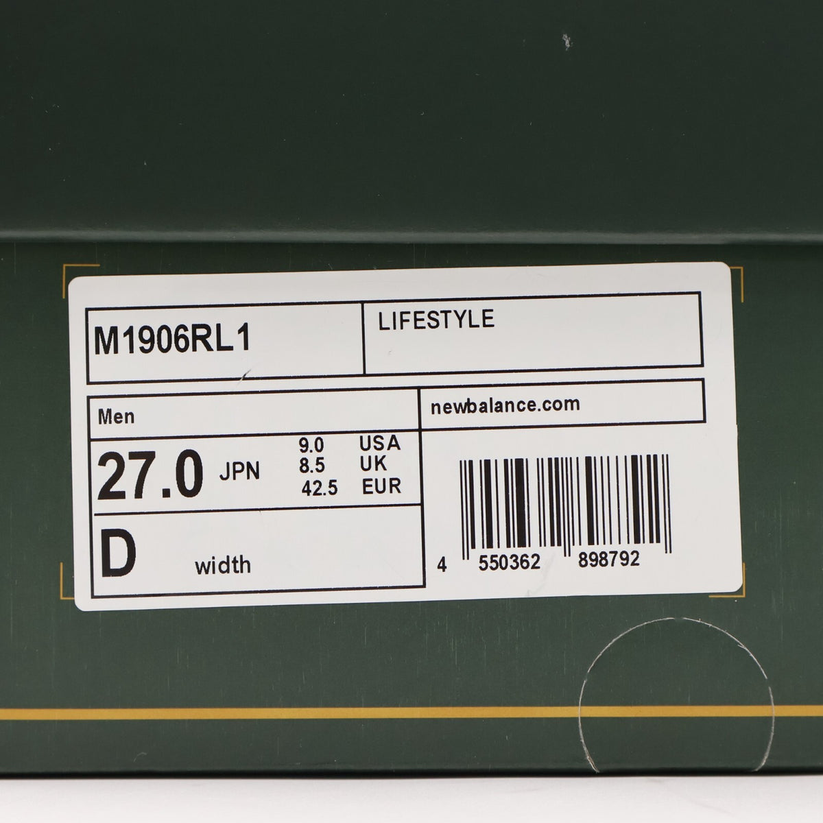 M1906RL1 AimÃ© Leon Dore New Balance 1906R Jade White Green Gold Silver (Men's)