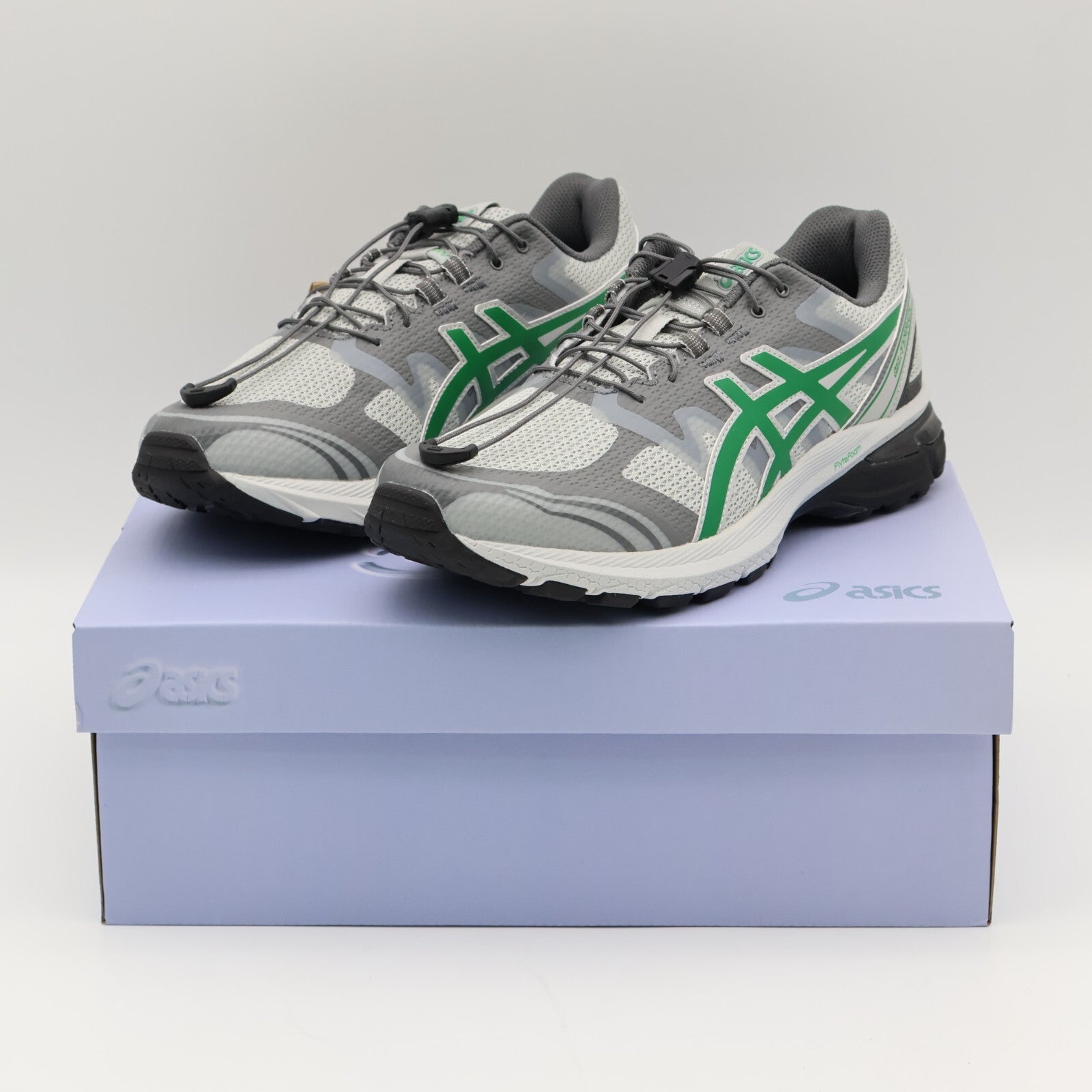 1203A527-020 SAN SAN GEAR Asics Gel-Terrain Grey Violet Jolly Green (Men's)