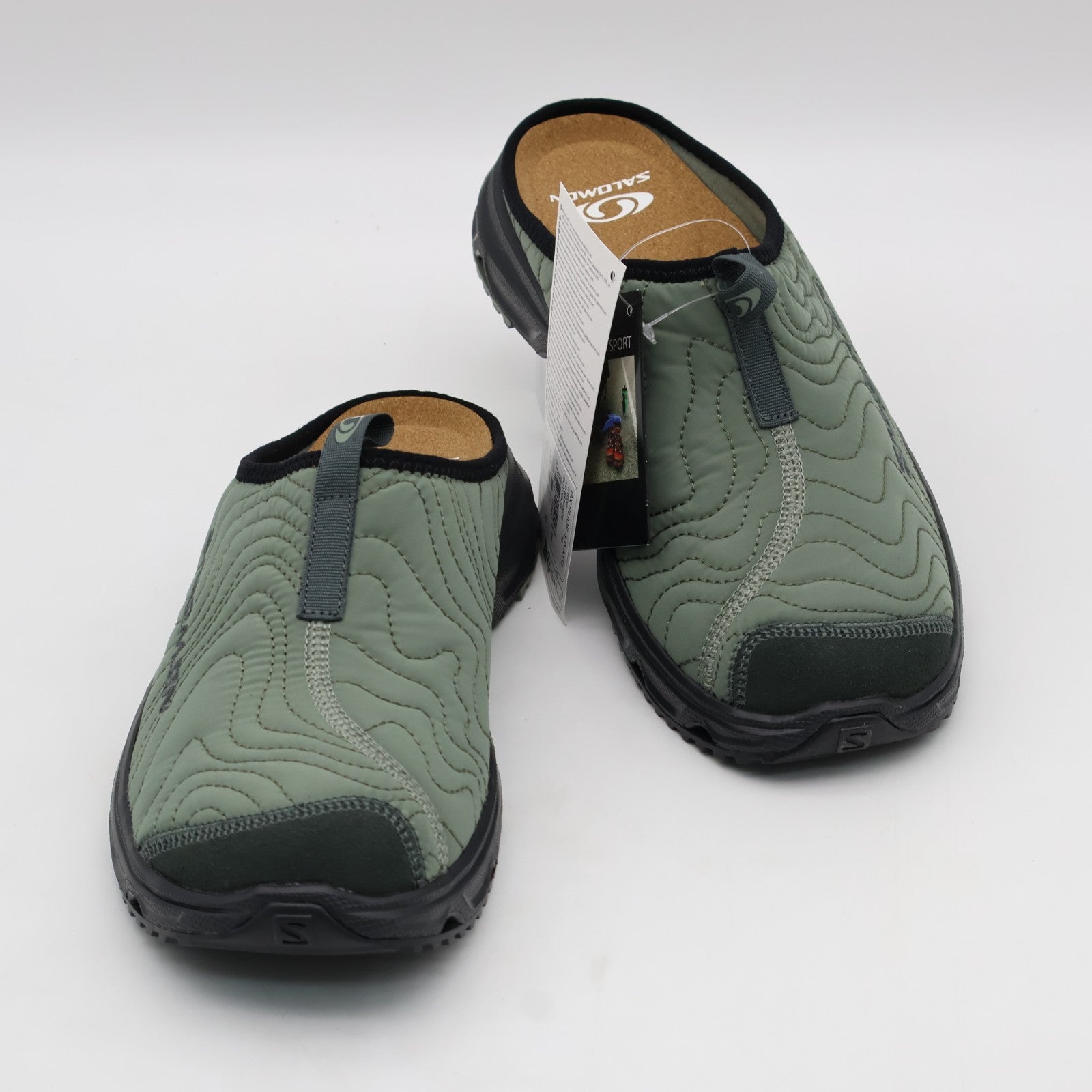 L47855900 Salomon RX Slide 3.0 ATQ Agave Green Urban Chic Black (Men's)