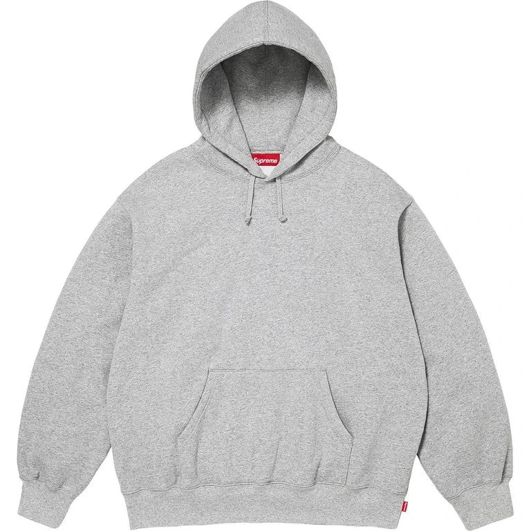 Supreme Mirrored AppliquÃ© Hooded Sweatshirt Heather Grey