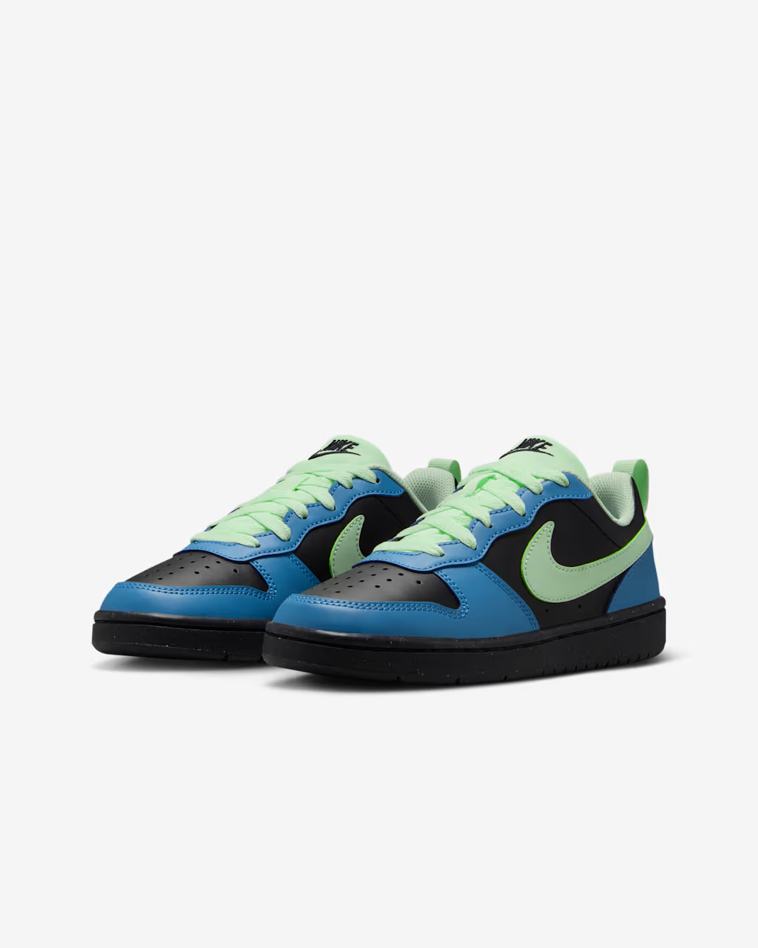 DV5456-012 Nike GS Court Borough Low Recraft Black Dutch Blue Phantom