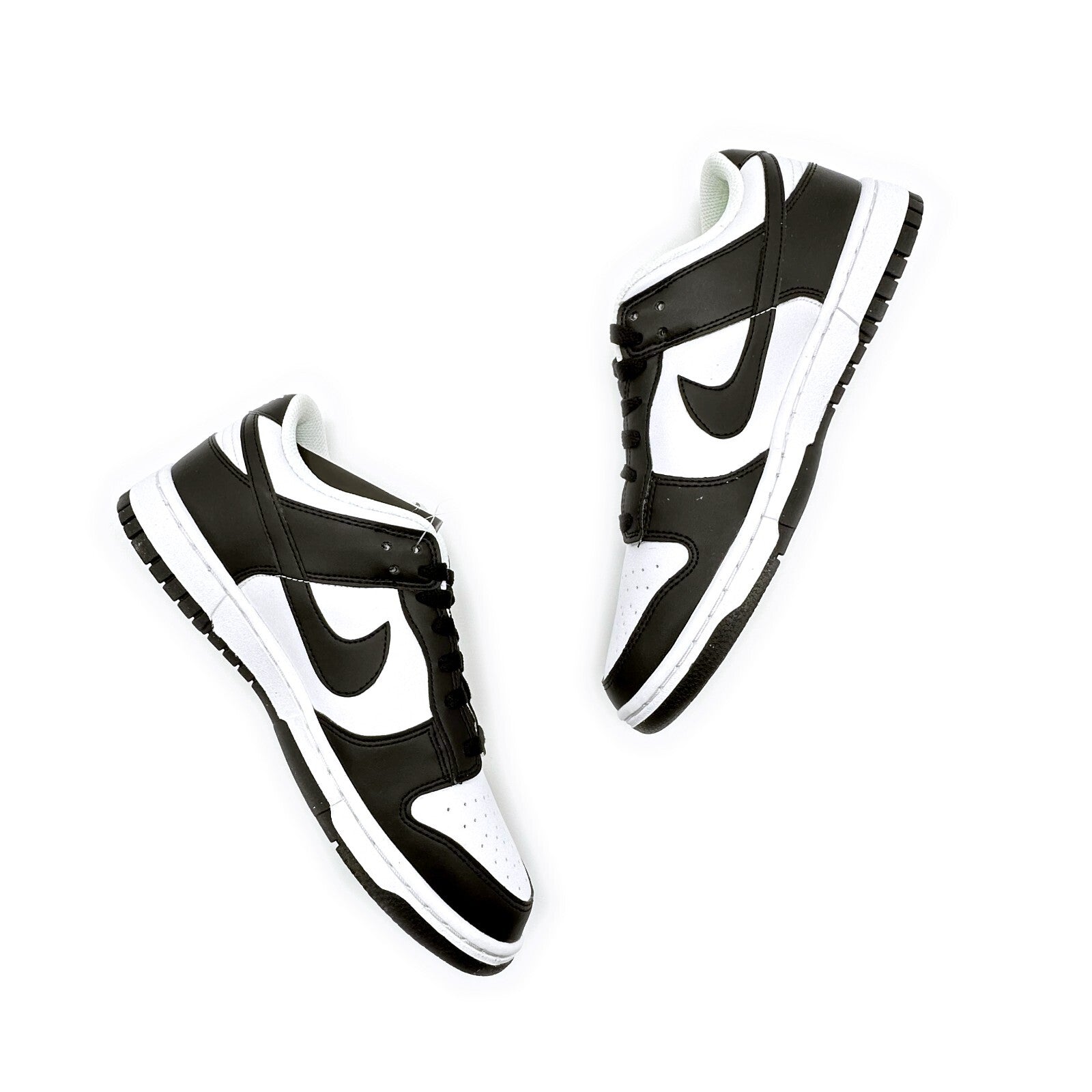 DD1873-102 Nike Dunk Low Next Nature White Black Panda Womens