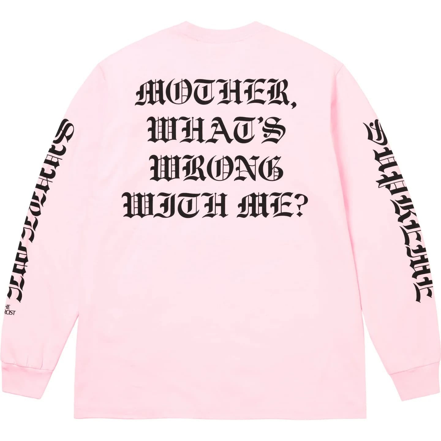 Supreme The Exorcist Mother L/S Tee Light Pink