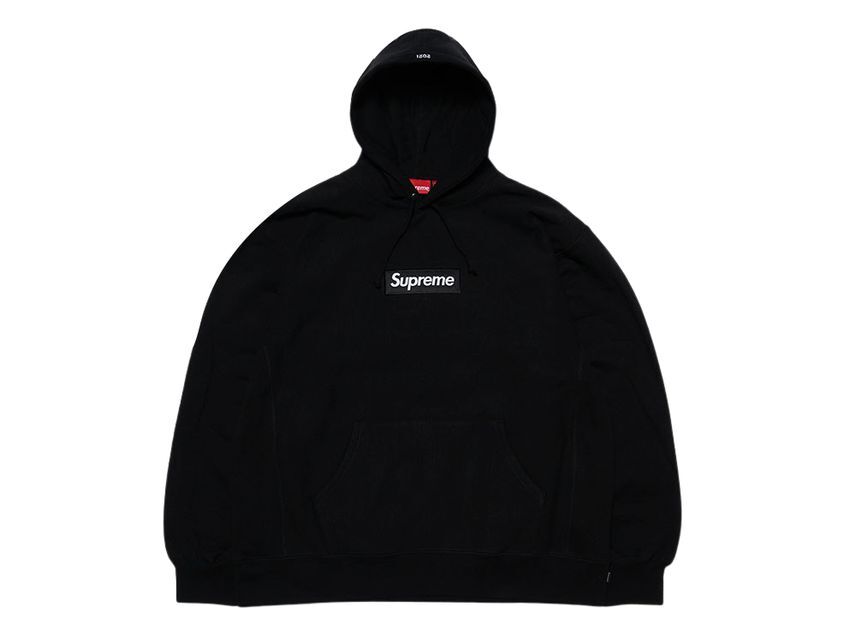 Supreme Box Logo Hooded Sweatshirt Black (21FW)