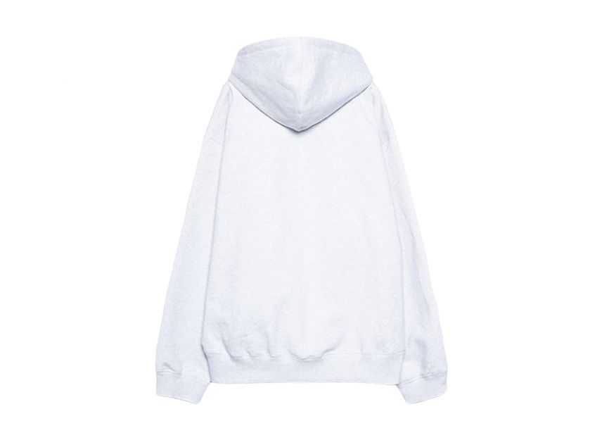 Supreme Champion Zip Up Hooded Sweatshirt Ash Grey