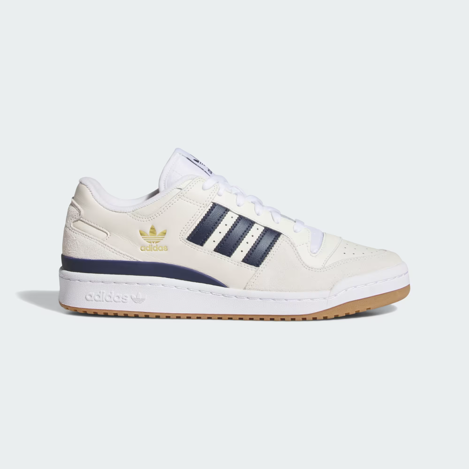 HQ9422 adidas Forum Low Chalk White Collegiate Navy (Men's)