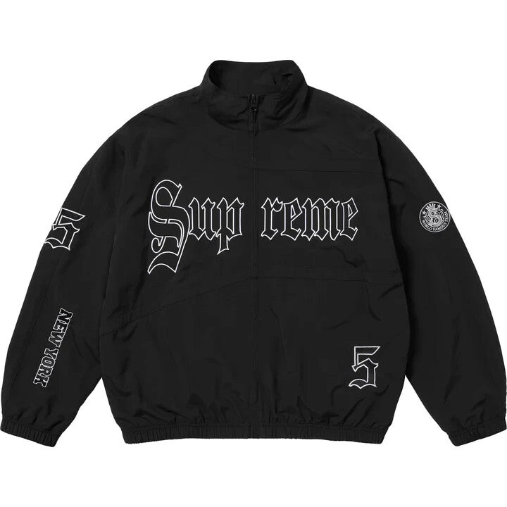 Supreme Old English Track Jacket Black