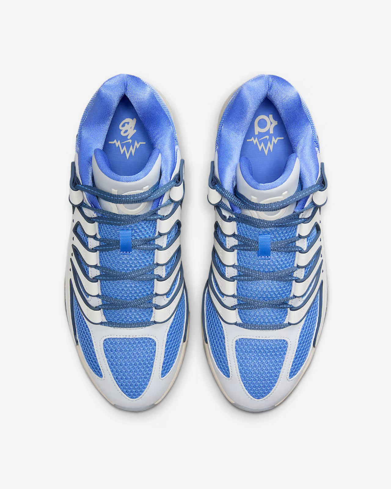 HV1991-401 Nike KD18 Royal Pulse Football Grey Coconut Milk Sail (Men's)