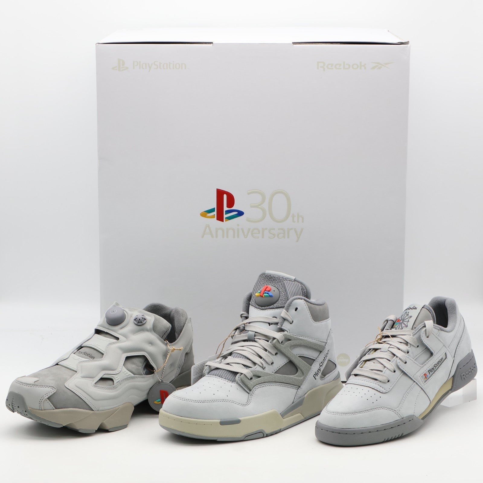 100265884 Playstation Reebok 30th Anniversary Collection Stacking Box (Men's)