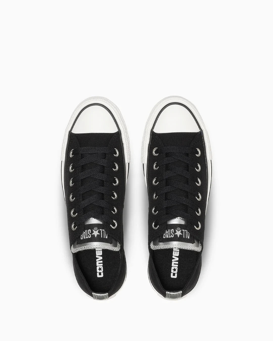 31318160 Converse All Star PM OX Black Silver (Men's)