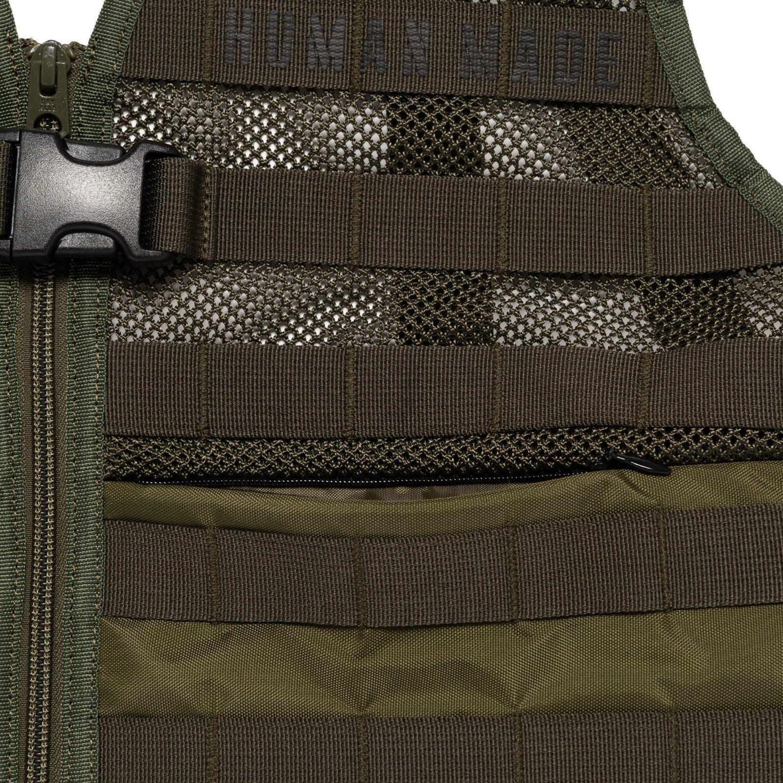 HUMAN MADE Tactical Vest Olivedrab