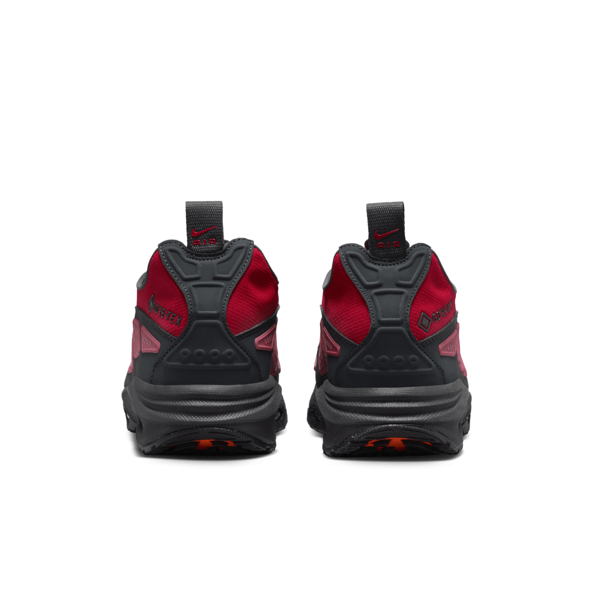 FZ4238-800 Nike Air Max SNDR GORE-TEX Dark Smoke Grey and Fire Red (Women's)