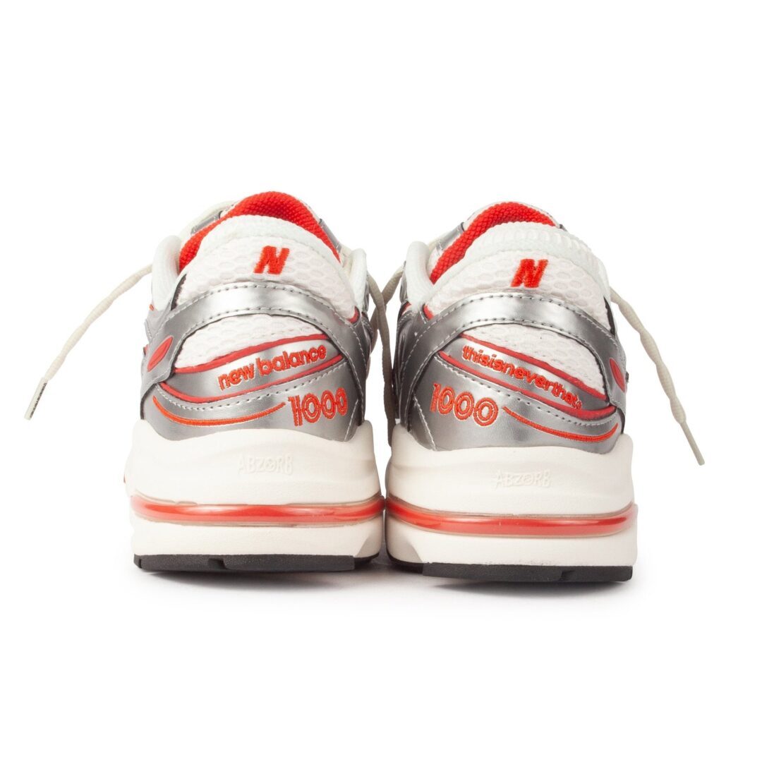 M1000TI thisisneverthat New Balance 1000 White Red (Men's)