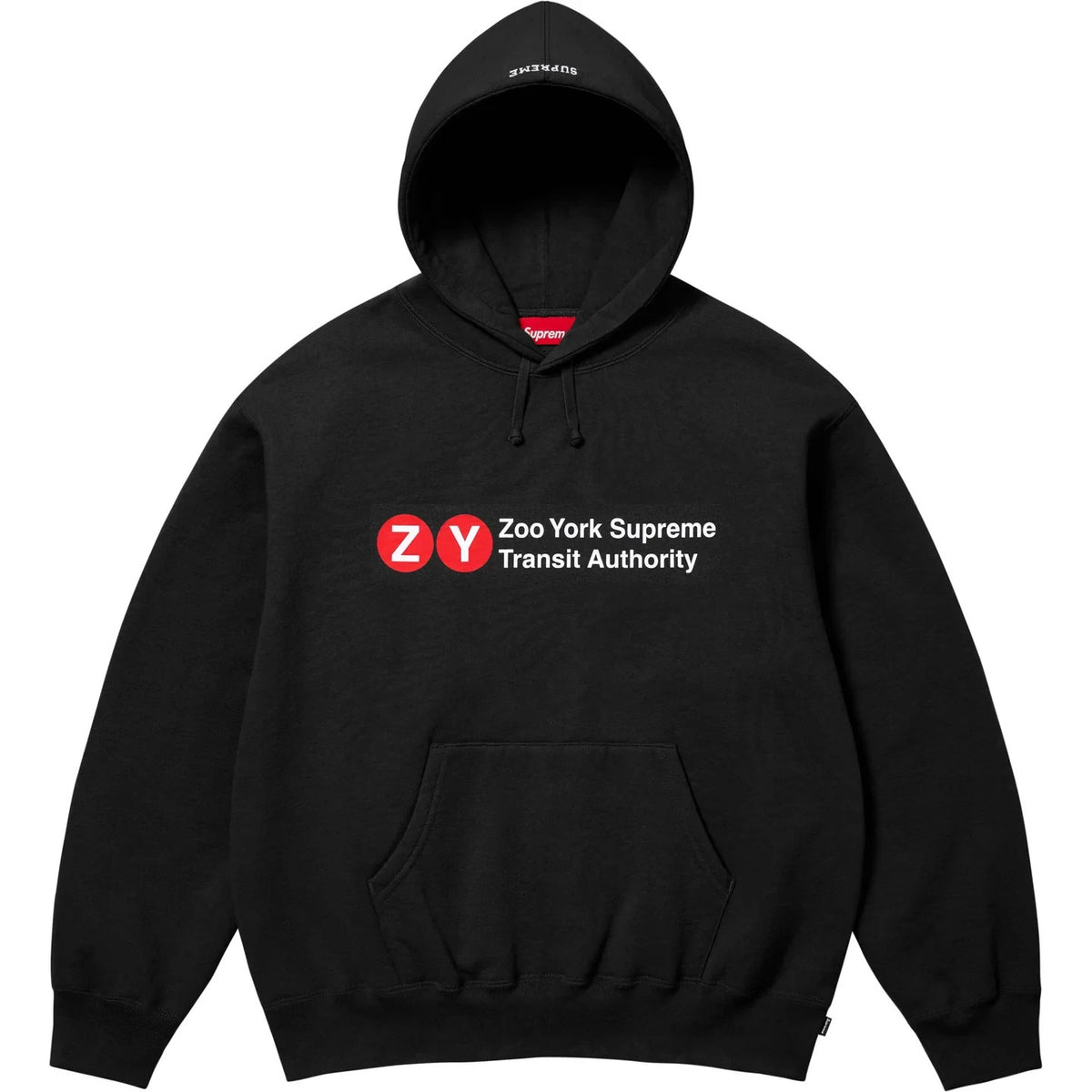 Supreme Zoo York Hooded Sweatshirt Black