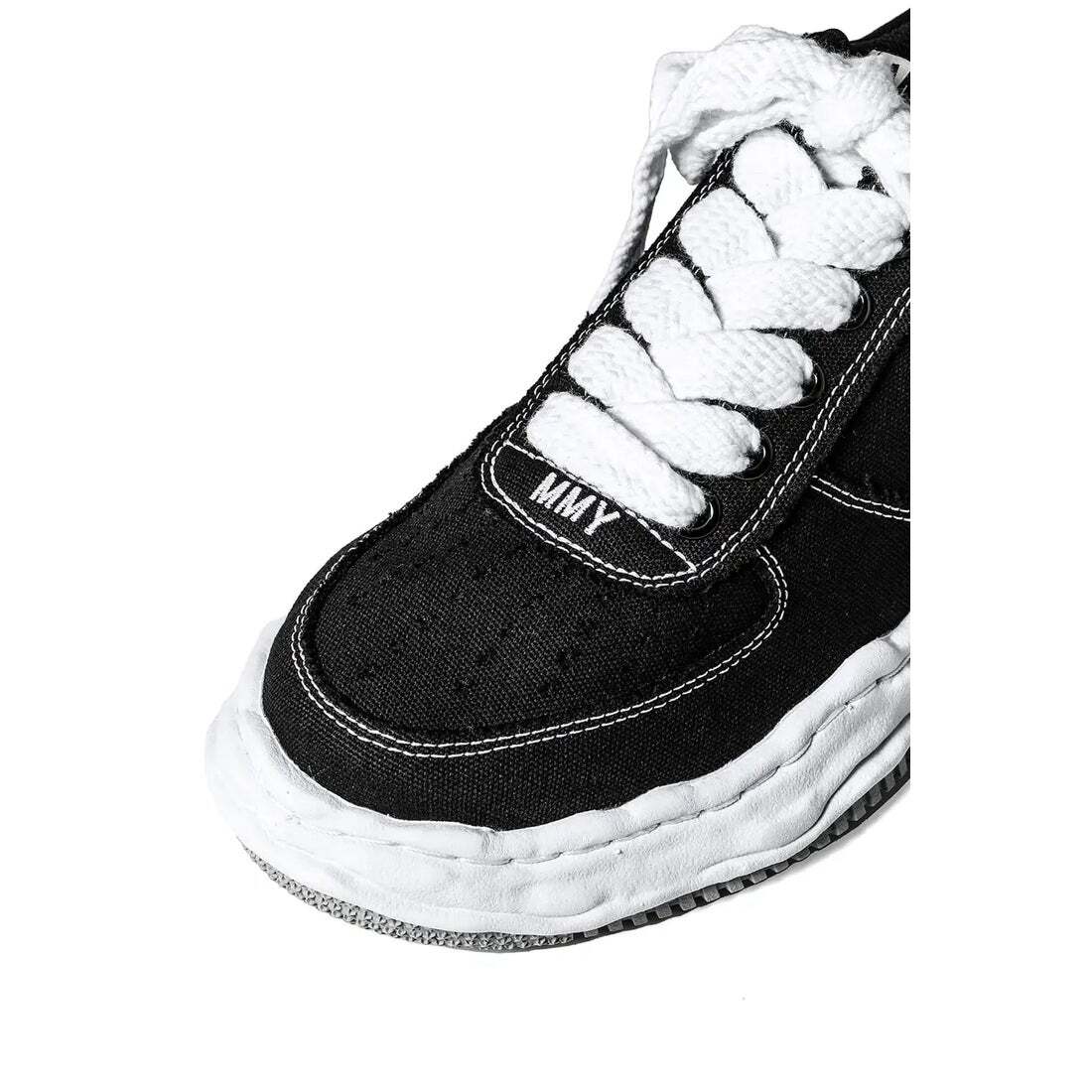 A10FW720-black Maison MIHARA YASUHIRO WAYNE Original Sole Canvas Low Cut (Men's)