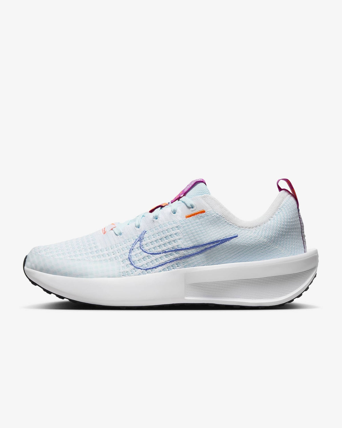 FD2292-107 Nike Interact Run White Glacier Blue Beyond Pink Royal Pulse (Women's