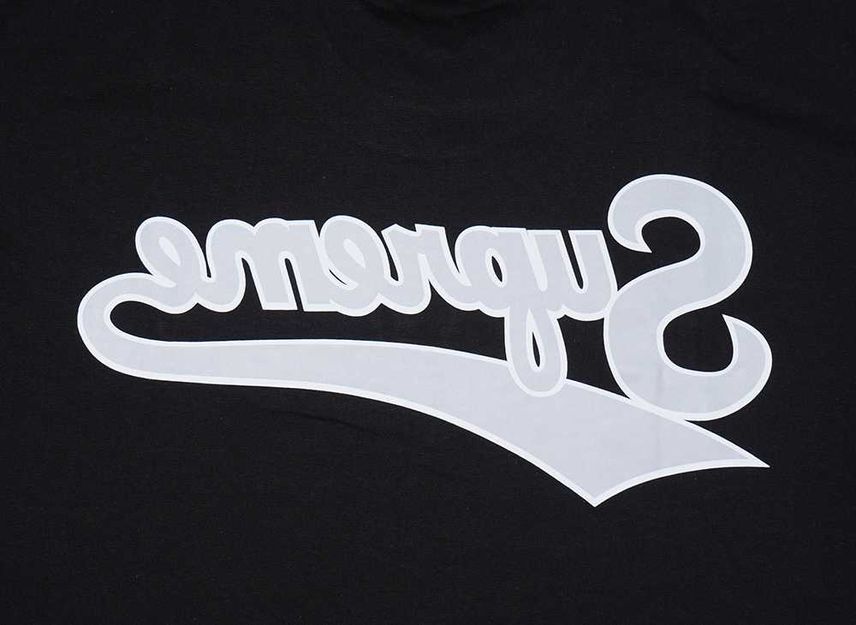 Supreme Backwards Tee Black