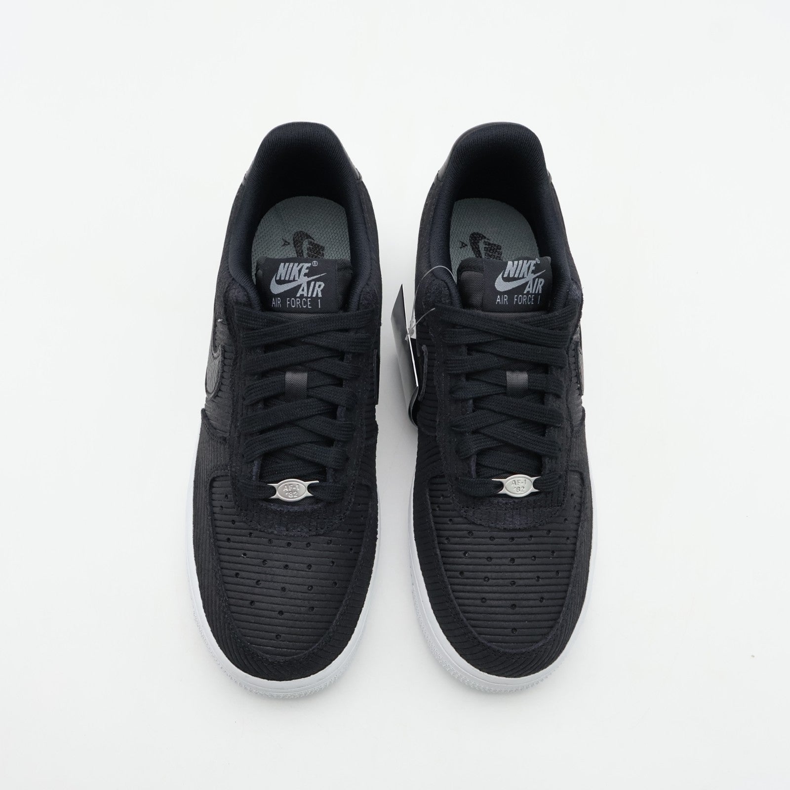IM6533-002 Nike Air Force 1 Low Black White (Women's)
