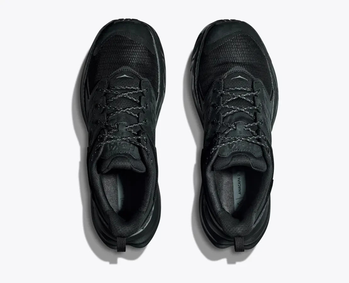 1141632F-BBLC HOKA ANACAPA 2 LOW GTX BLACK BLACK (Men's)