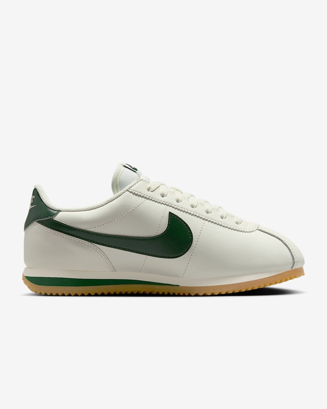 DN1791-110 Nike Cortez Sail Gum Yellow Black Fir (Women's )