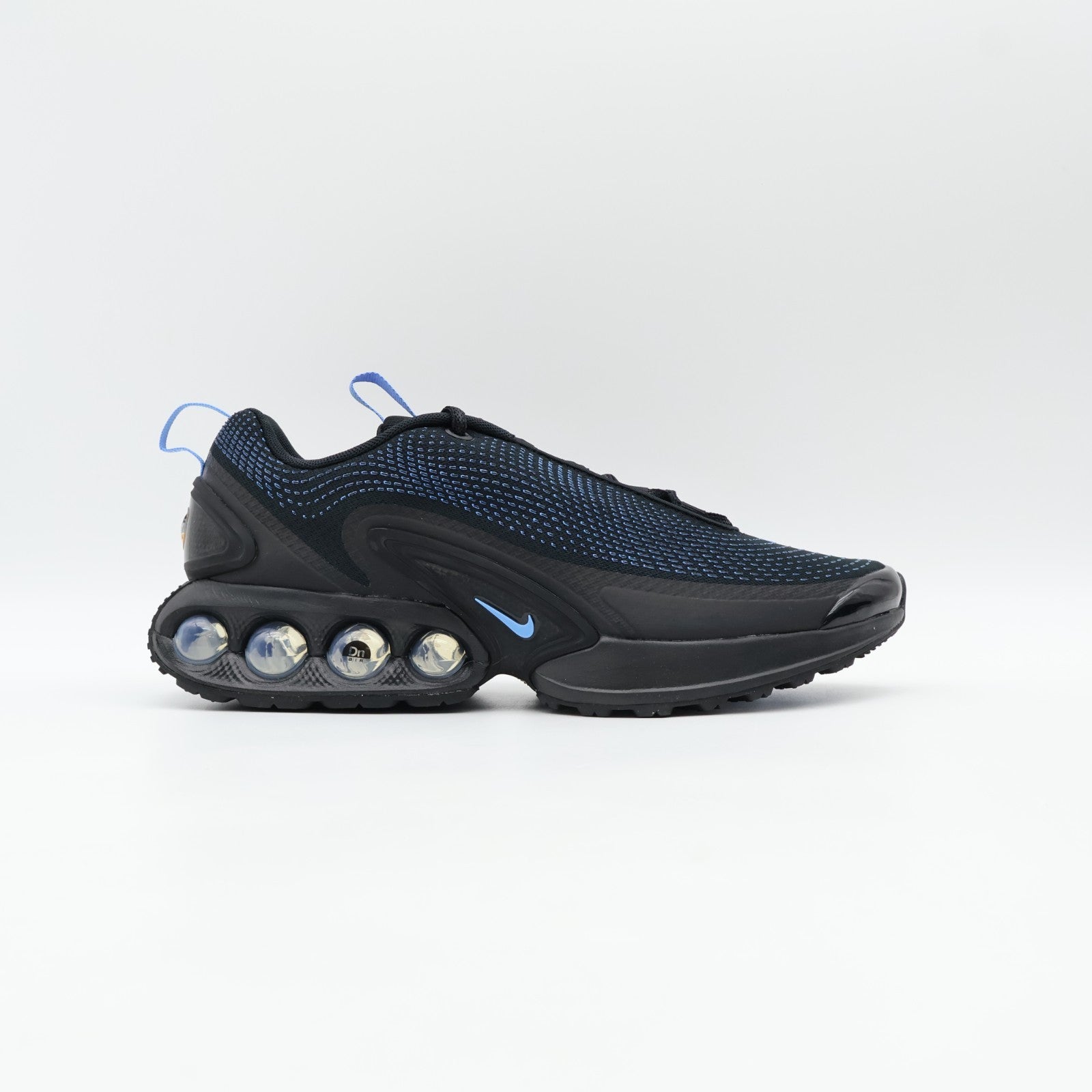 IH4463-001  Nike Air Max DN Black Wolf Grey University Blue (Men's)
