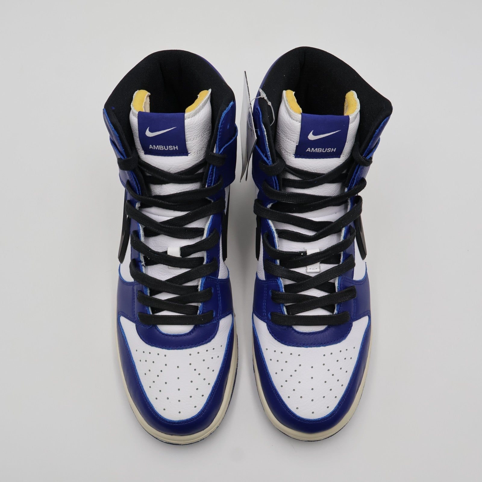 CU7544-400 Nike Dunk High AMBUSH Deep Royal Blue Pale Ivory White (Men's)