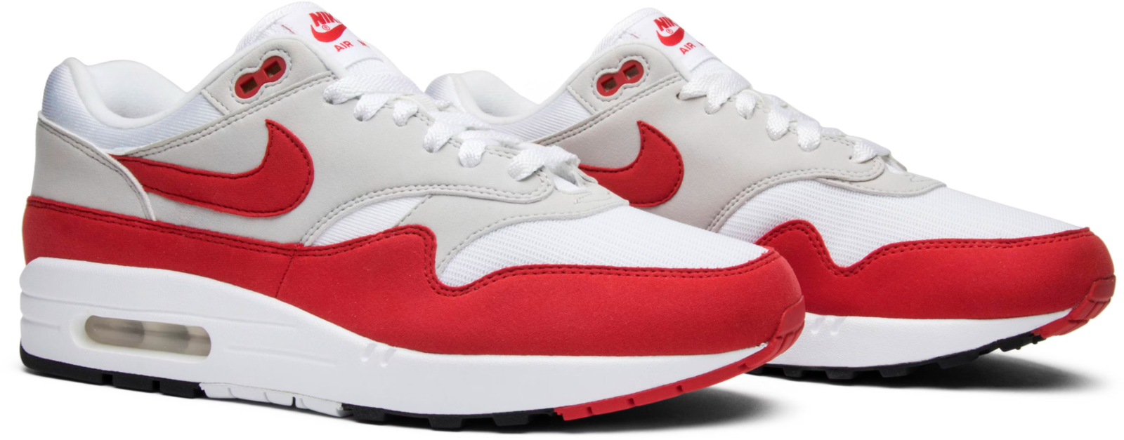 908375-100 Nike Air Max 1 "Anniversary Red" (Men's)