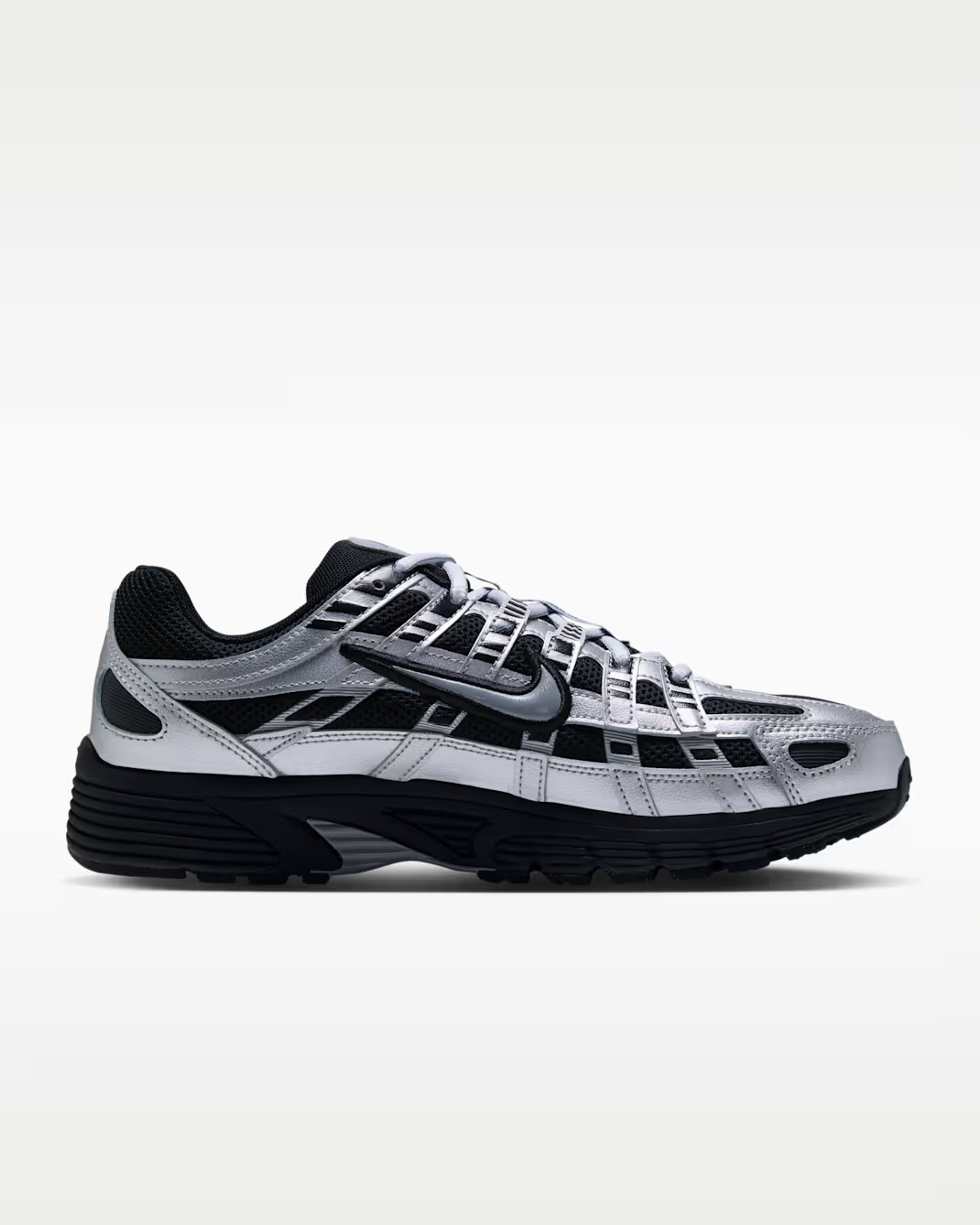 BV1021-023 Nike P-6000 "Black/Metallic Silver" (Women's)