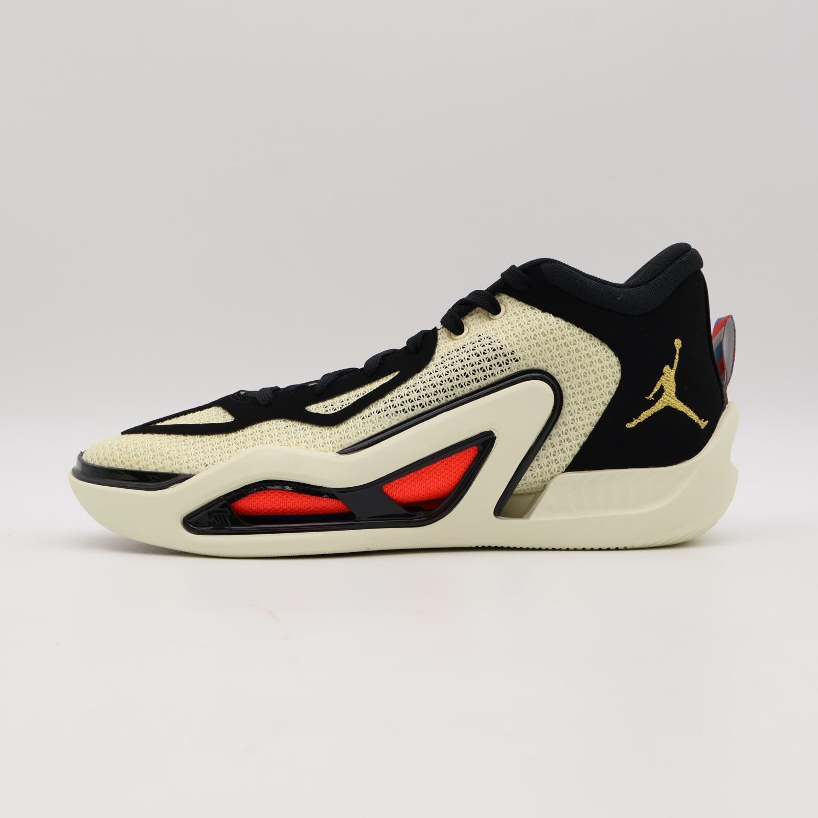 DX5571-180 / DX5574-180 Nike Jordan Tatum 1 Barbershop Coconut Milk Gold Blue