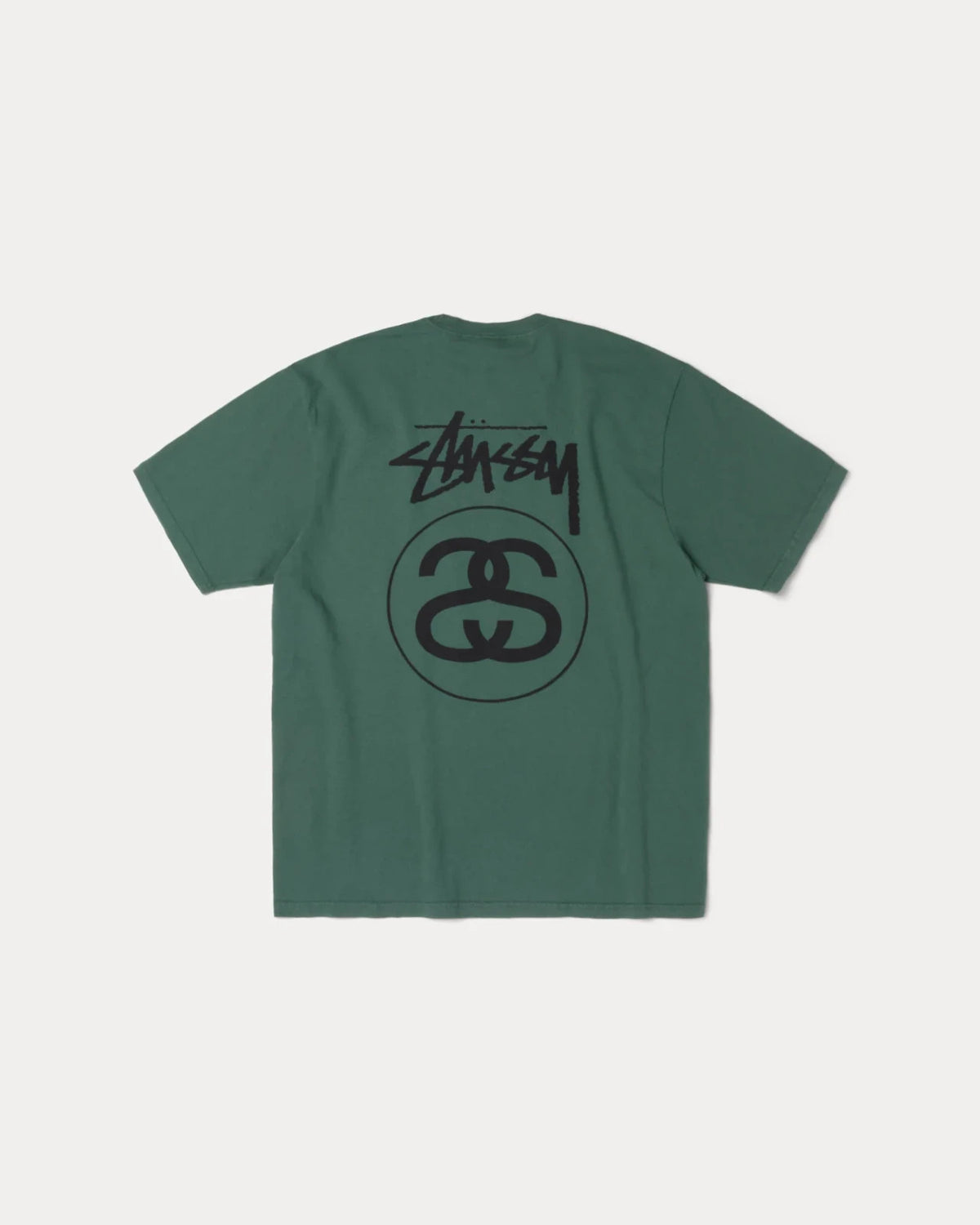 Stussy Stock Link Tee Pigment Dyed Pine