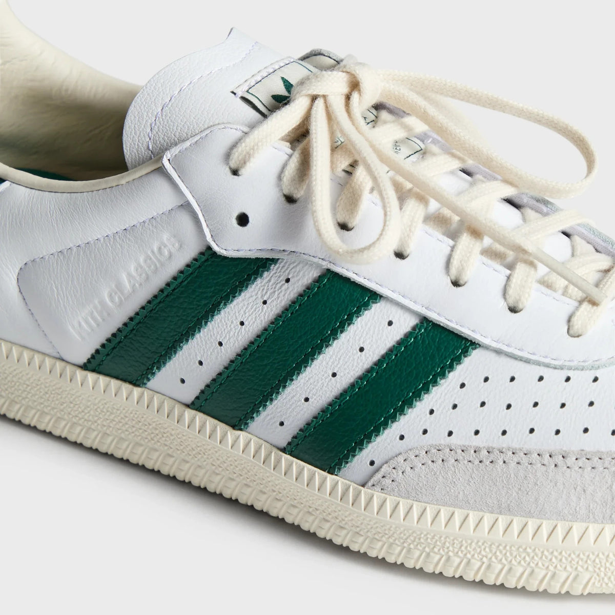 KH7397 KITH adidas Samba White Collegiate Green (Men's)