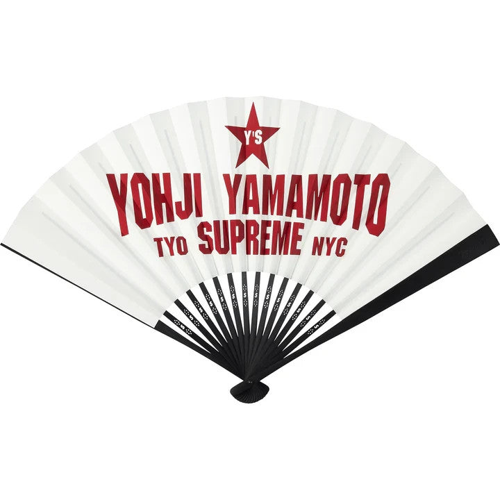 Supreme x Y's by Yohji Yamamoto Hand Fan White