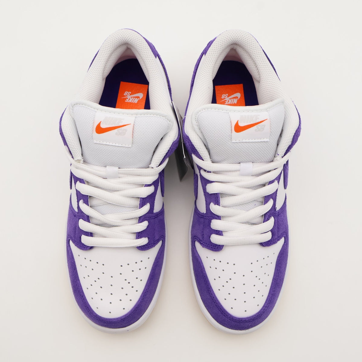 DV5464-500 Nike SB Dunk Low Pro ISO Orange Label Court Purple Gum (Men's)