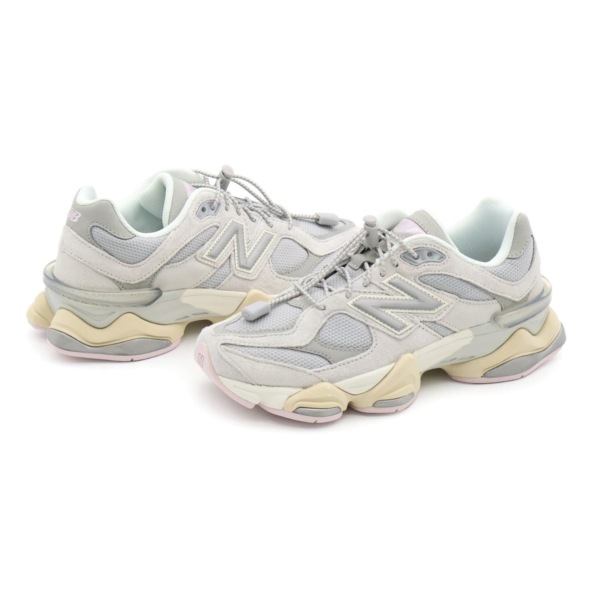 U9060GM New Balance 9060 Grey Lilac Matter White Pink Beige Ivory Cream (Men's)