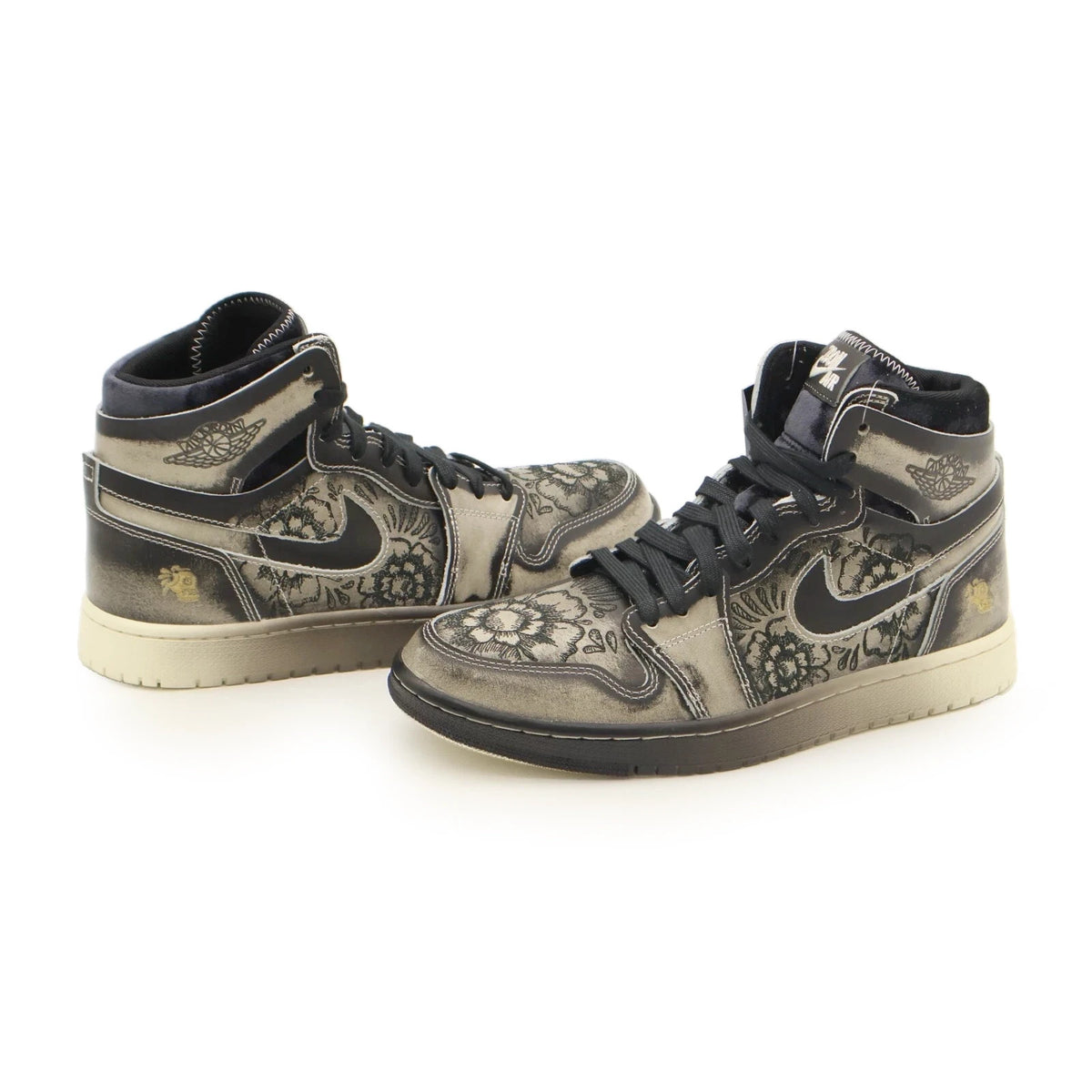FQ8155-010 Nike Air Jordan 1 High Zoom CMFT 2 Dia De Muertos Pale Ivory (Men's)