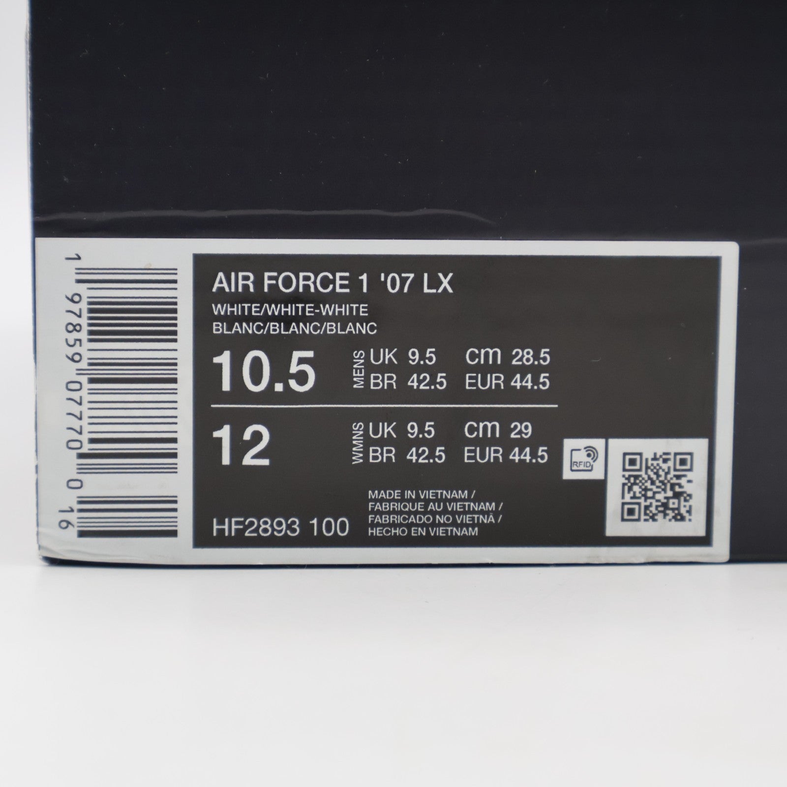 HF2893-100 Nike Air Force 1 '07 LX 3X Celebration (Men's)